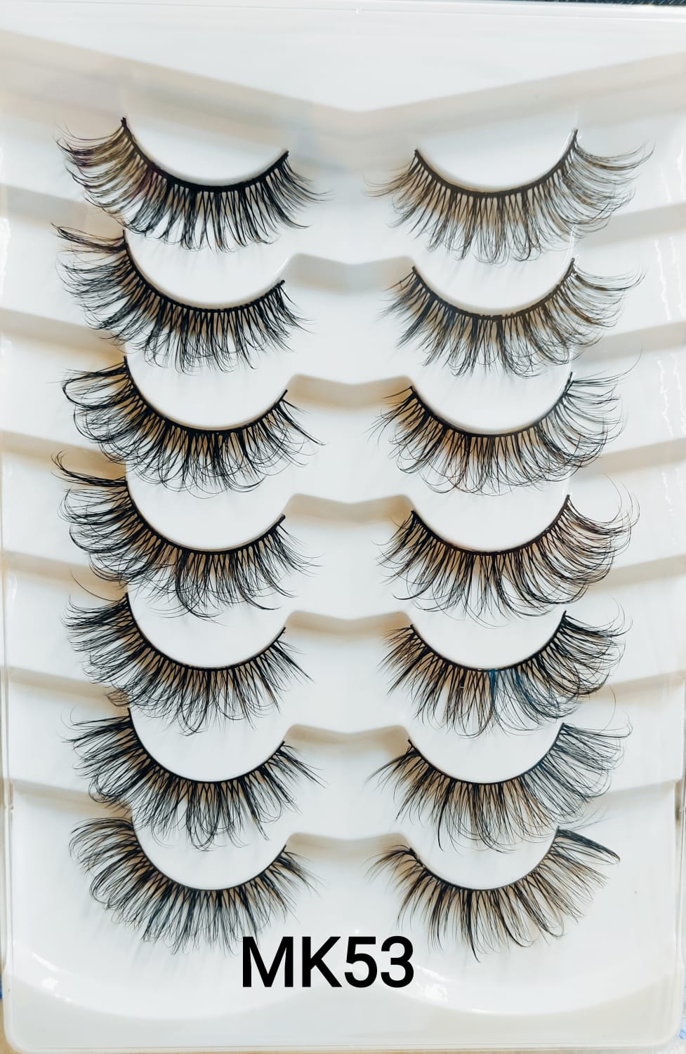Shein 7pairs Midnight Muse Faux Mink Eyelashes, Code: MK53 +