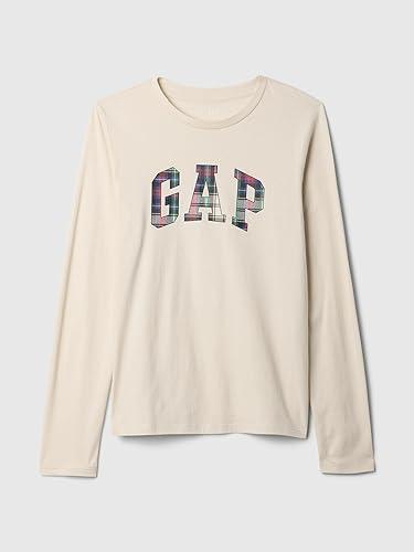 GAP Long Sleeve Logo Tee, S -.