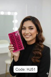 Shein 10 Pairs of Glam Queen Extra Volume Lashes, Code: 10MH-Hj51 +