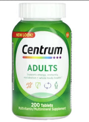Centrum Adults Multivitamin/Multimineral Supplement, 200 Tab. >