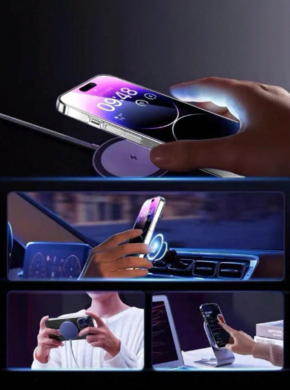 Magnetic Official New Orange Acrylic 2-In-1 Reinforced Thicker Skin-Friendly Phone Case>