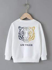 Pat Pat Boys Letter & Tiger Print Hoodie, 11-12T +