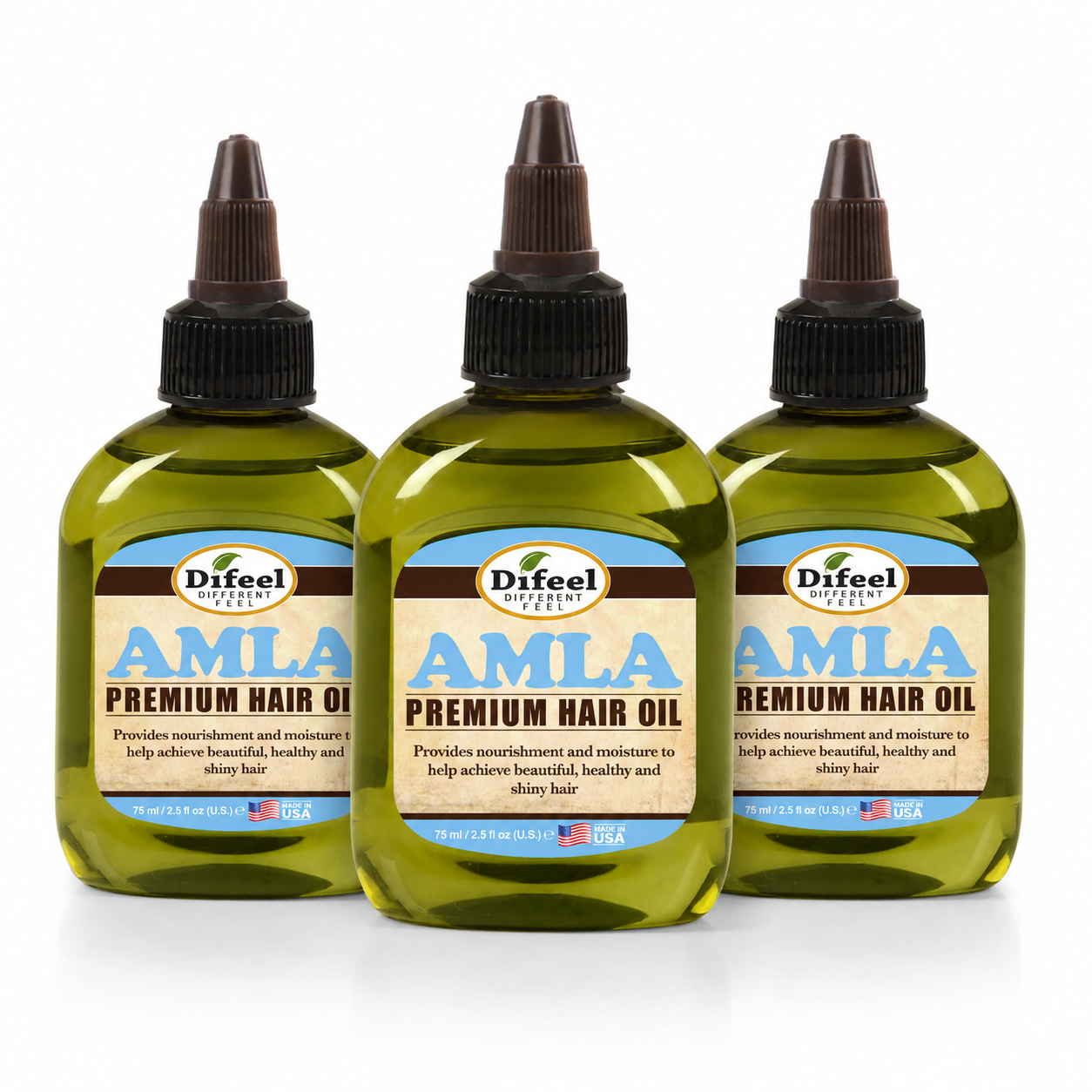 DIFEEL AMLA PREMIUM HAIR OIL  75ML (Pack of 3)