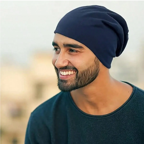 Shein Hip-Hop Soft Lightweight Running Beanie Adult Dwarf Hats Chemo Cap -.