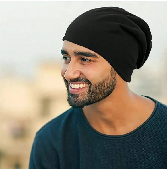 Shein Hip-Hop Soft Lightweight Running Beanie Adult Dwarf Hats Chemo Cap -.