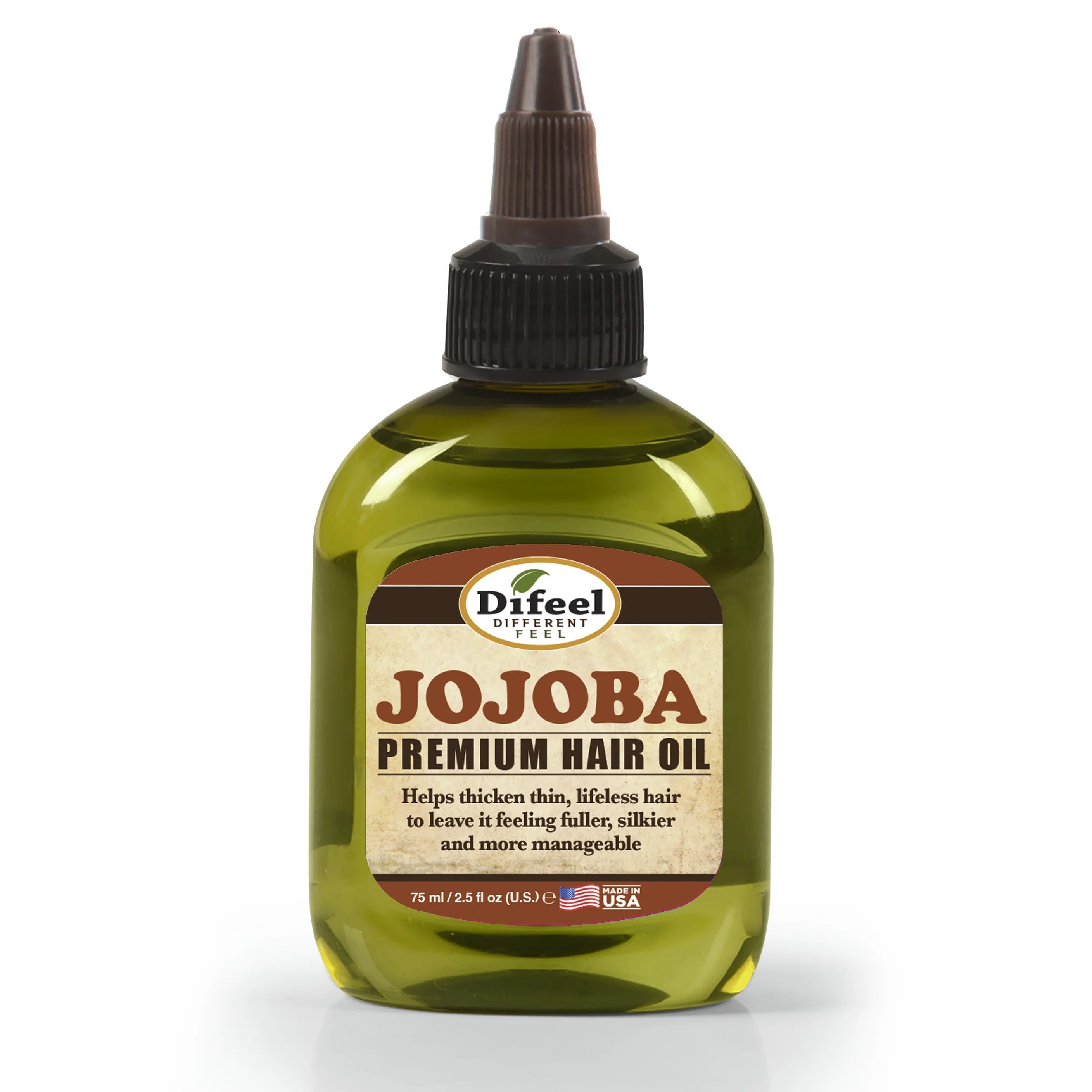 DIFEEL PREMIUM NATURAL HAIR OIL - JOJOBA OIL 75ML