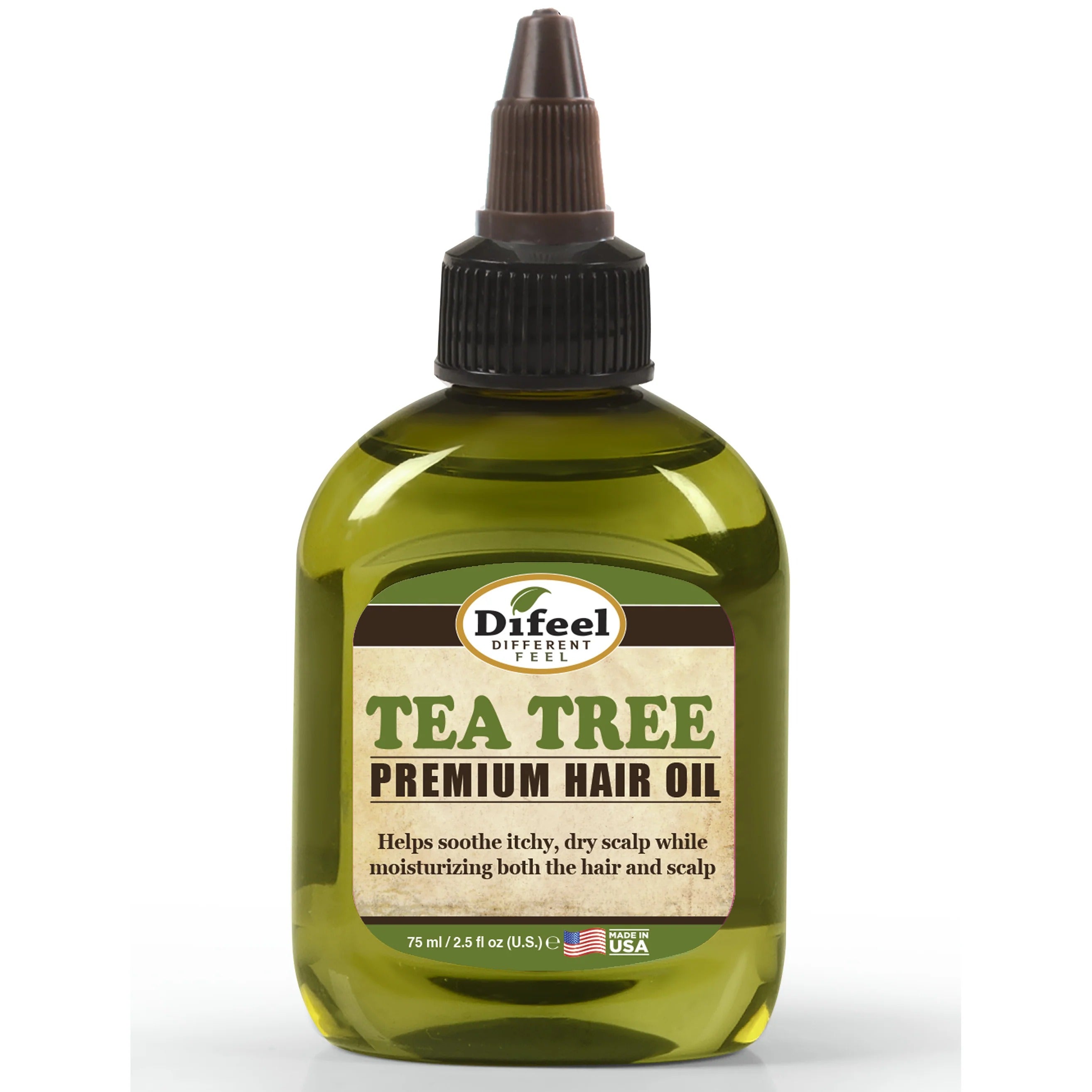Difeel Premium Natural Hair Oil - Tea Tree Oil 75ML