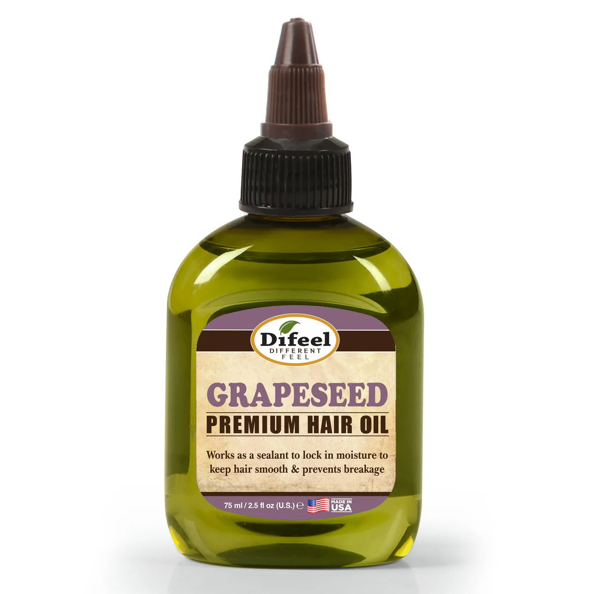 DIFEEL GRAPESEED PREMIUM HAIR OIL 75ML