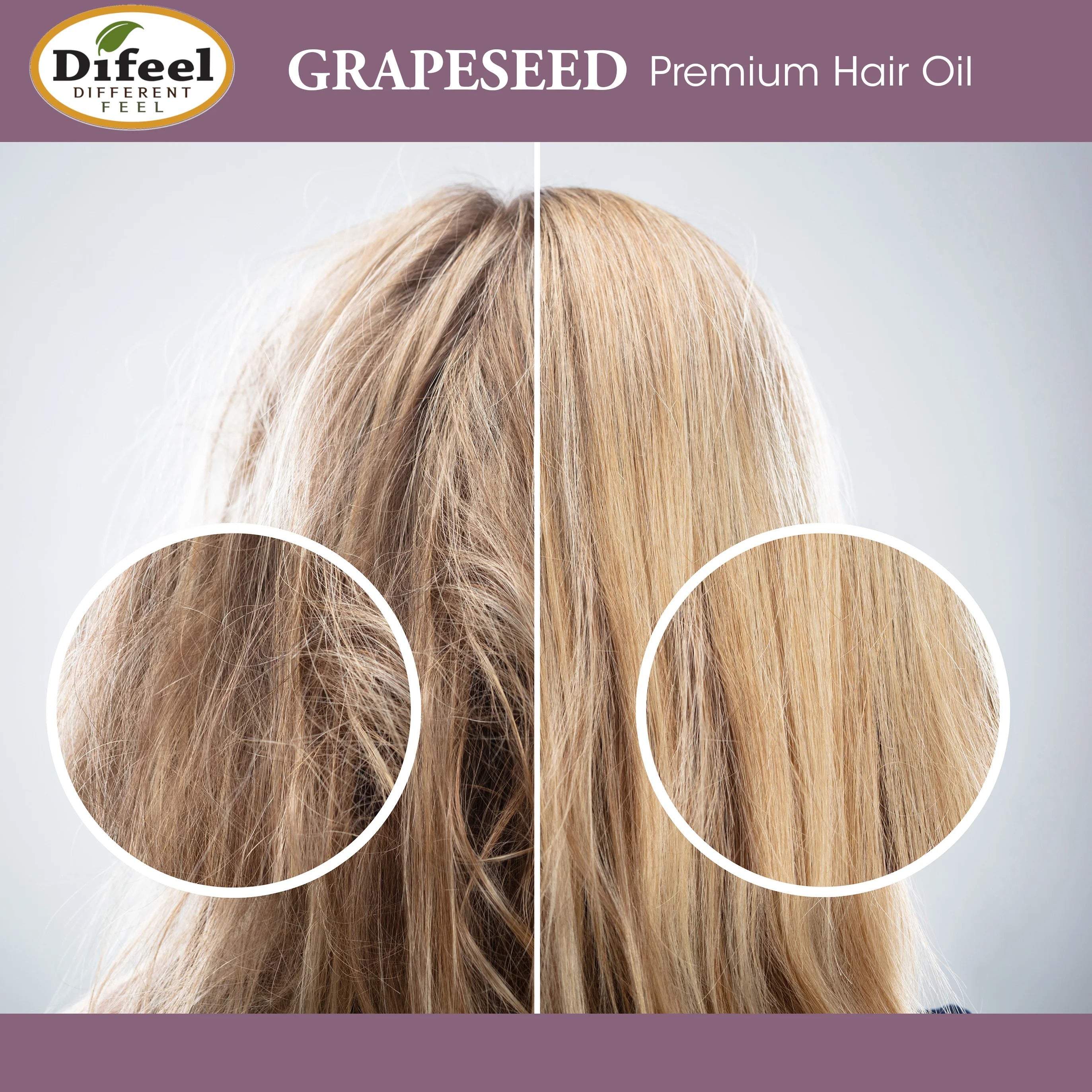 DIFEEL GRAPESEED PREMIUM HAIR OIL 75ML