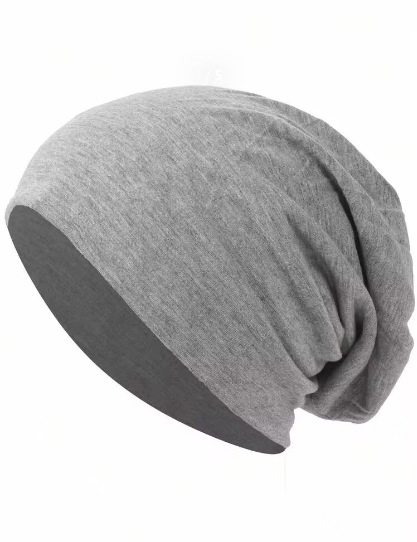Shein 1pc Men Solid Casual Style Slouchy Beanie -.
