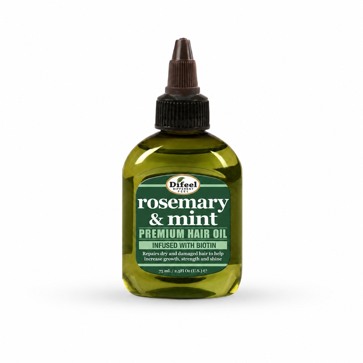 Difeel Rosemary and Mint Premium Hair Oil with Biotin, 75ML +