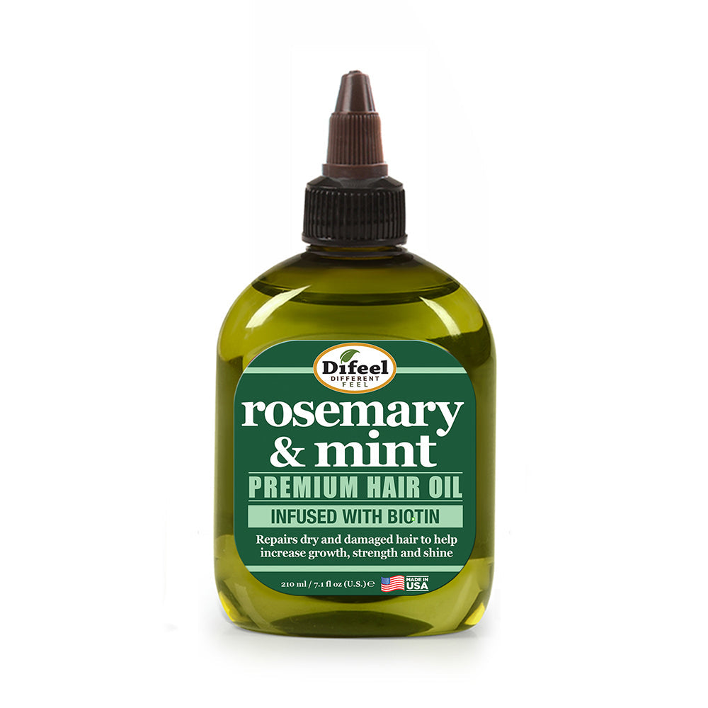 Difeel Rosemary and Mint Premium Hair Oil with Biotin 210 ml