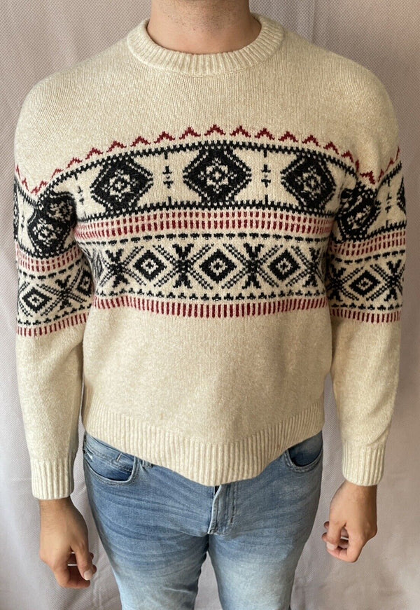 Abercrombie Men's Oversized Soft A&F Sweater, L */