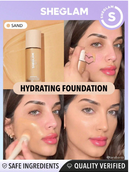 Sheglam Skinfinite Hydrating Foundation - Sand /