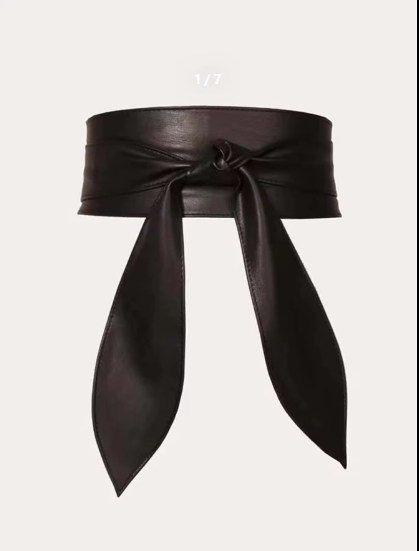 Shein 1pc Women's Soft & Wide Waist Belt>