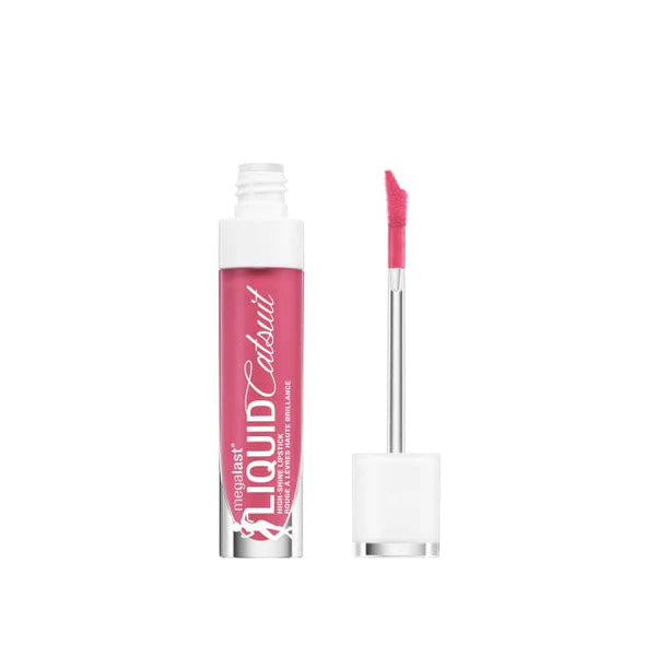 WET N WILD MegaLast Liquid Catsuit High-Shine Lipstick, Taffy Tantrum +