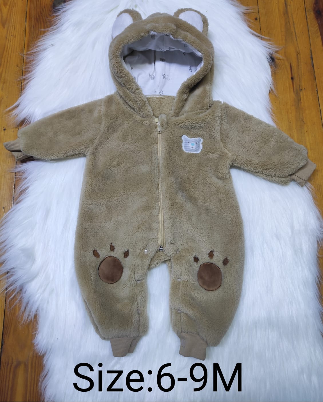 Shein Baby Animal Onesie Jumpsuit, 9M+