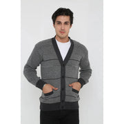 KMKkazan Baba Lycra Buttoned Batal Plus Size Coat Cardigan +