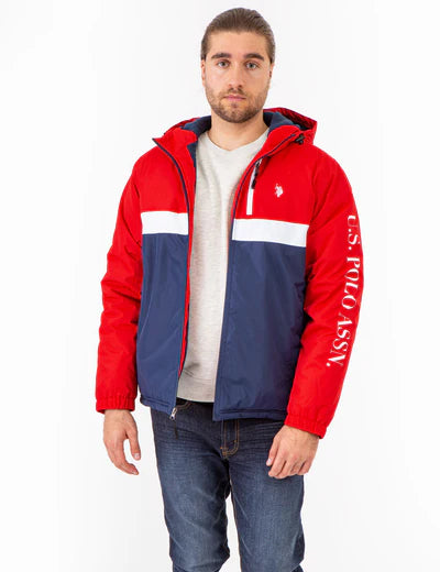 U.S. Polo Signature Tricolor Windbreaker *#