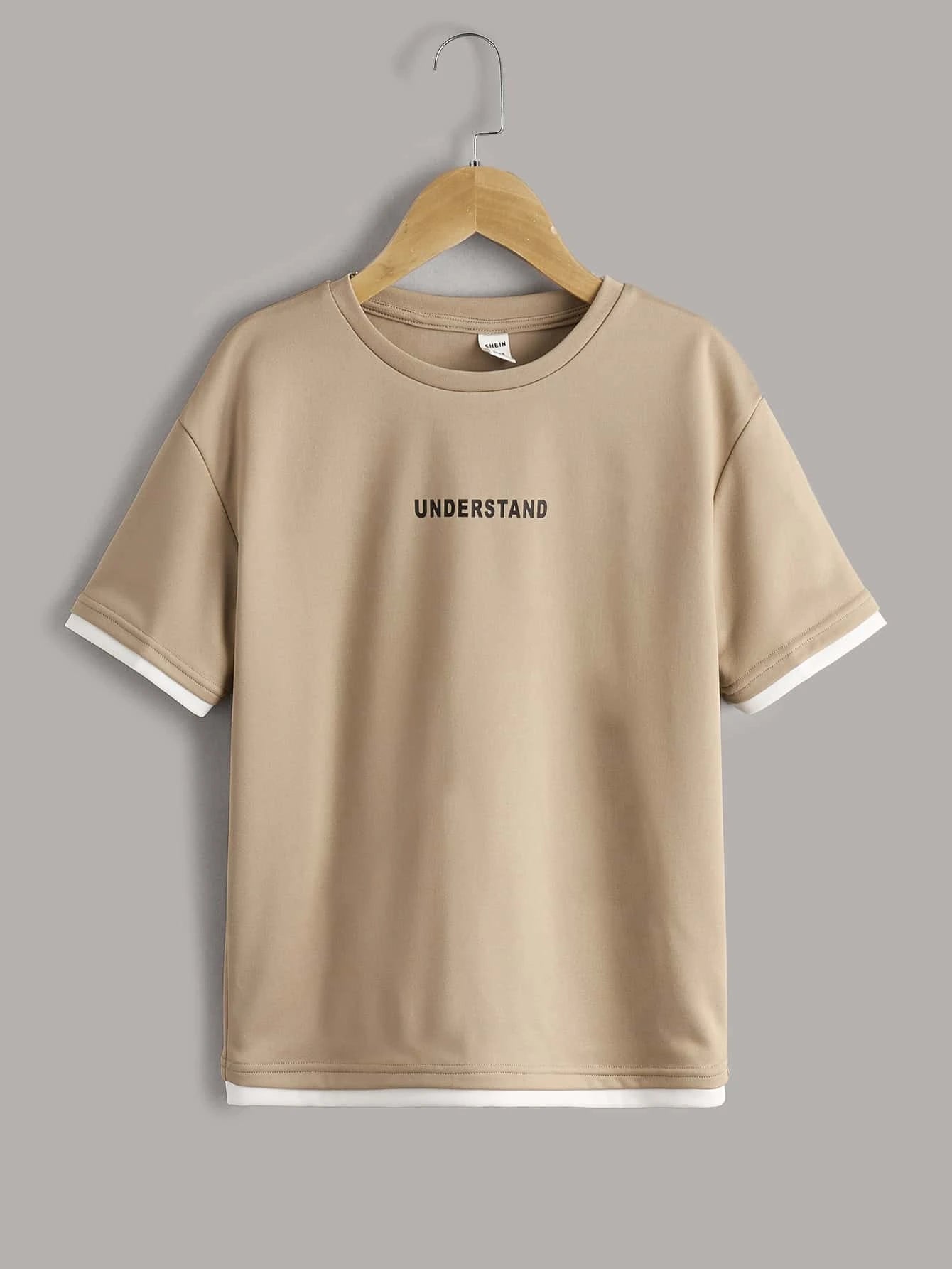 Shein Boys T-shirt, 9T +