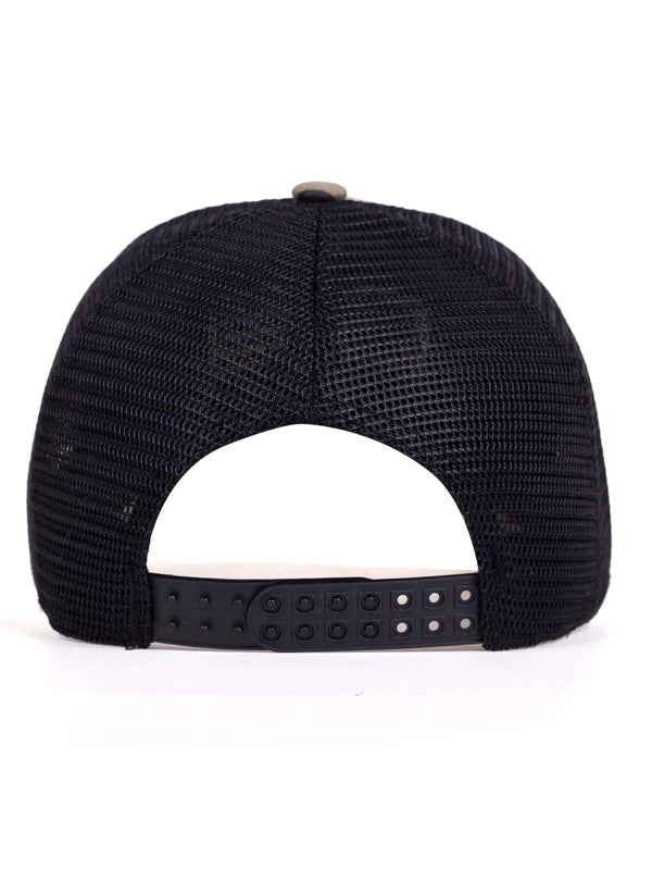 Shein Men Camo Print Stitch Detail Baseball Cap >