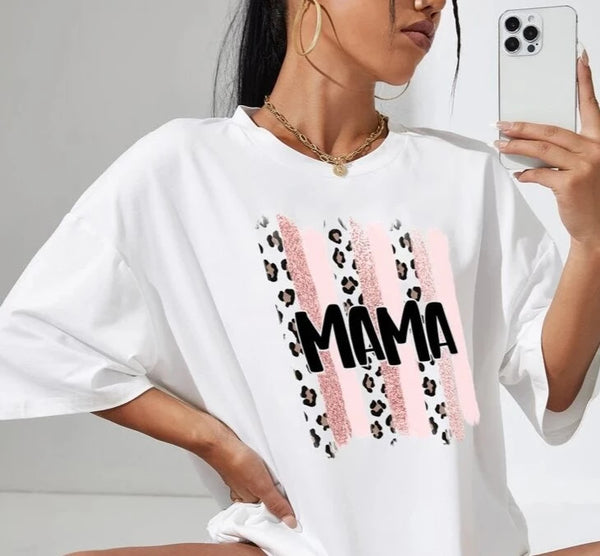 Shein Letter Graphic Drop Shoulder Oversized Tee, M  +