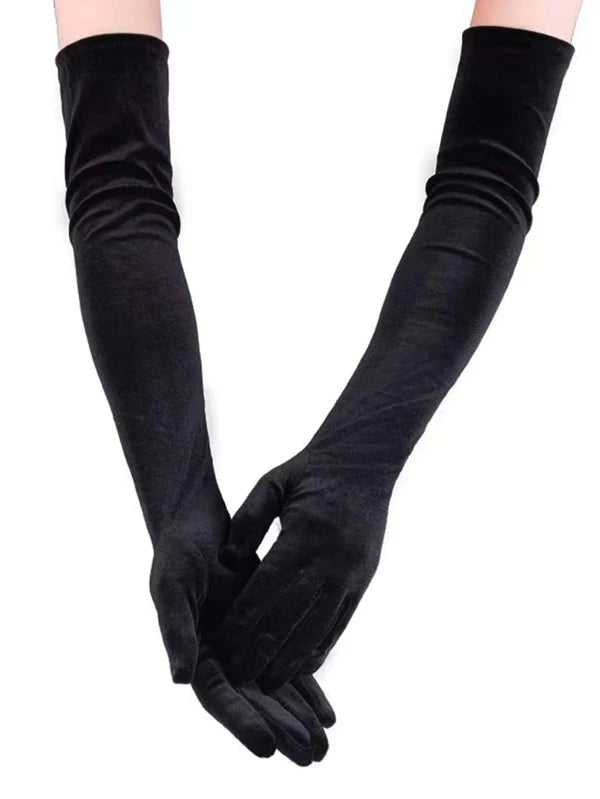 Shein Solid Long Gloves *