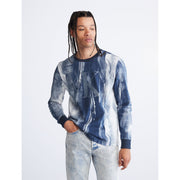 CK. Naturals Printed Crewneck Long Sleeve Tee, XL +