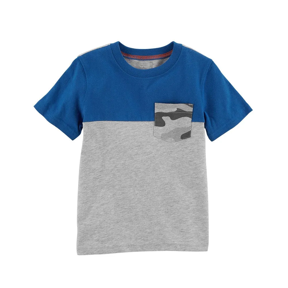 Carter's Boys Colorblock Jersey Tee, 6T+