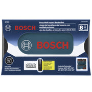 Bosch® 3/8" Drive SAE Deep Impact Socket Set - 8 Piece +