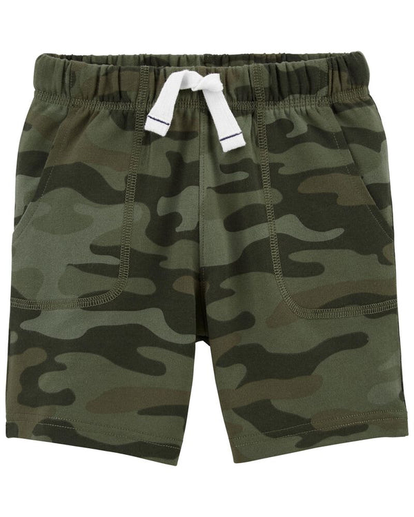 Carter's Camo French Terry Shorts , 5T*