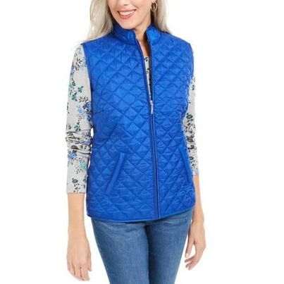 Karen Scott Vest For Women, XXL +
