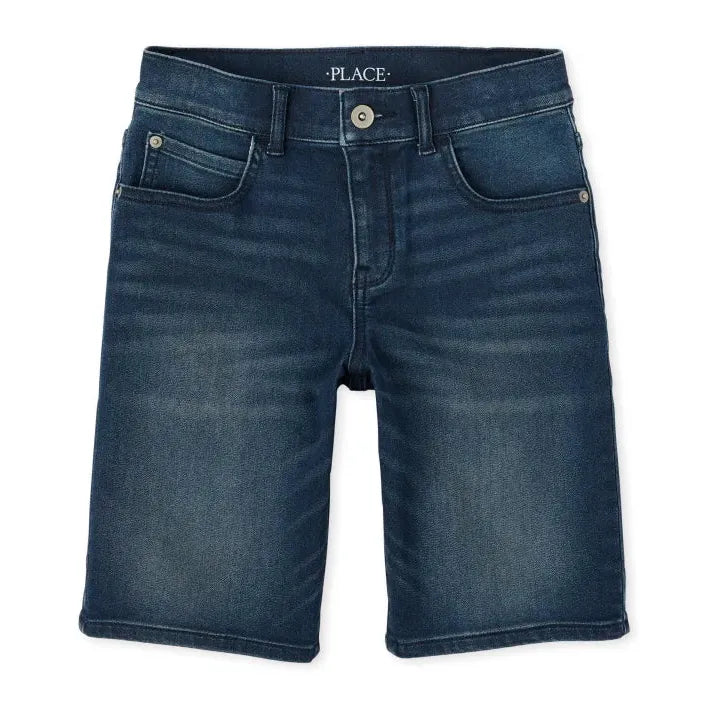 Ch. Place Boys Super-Soft Stretch Denim Shorts, 16T+