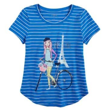 SO Eiffel Tower T-shirt For Kids, 10T+