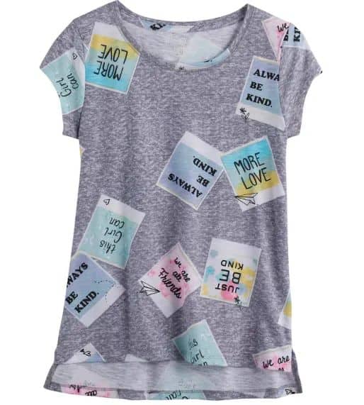 SO Printed T-shirt For Kids, 12T+