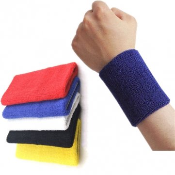 Toy Shine Thick Cotton Wristbands, (Pack of 2) +