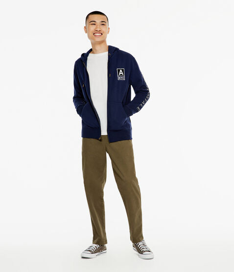 Aéropostale NYC Heritage Full-Zip Hoodie, S */