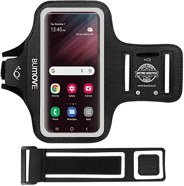 BUMOVE Ultrabag for Smartphone Protective Case Armband Black 4 x 7*