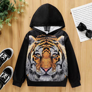 Pat Pat Animal Print Hoodie, 11-12T  +