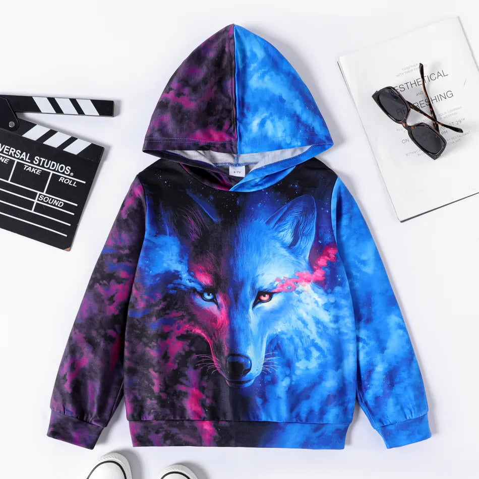 Pat Pat Kid's Animal Print Hoodie, 12-13T +
