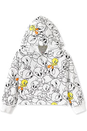 Pat Pat Kids Tweety Long Sleeve Hoodie Sweatshirt, 11-12T +