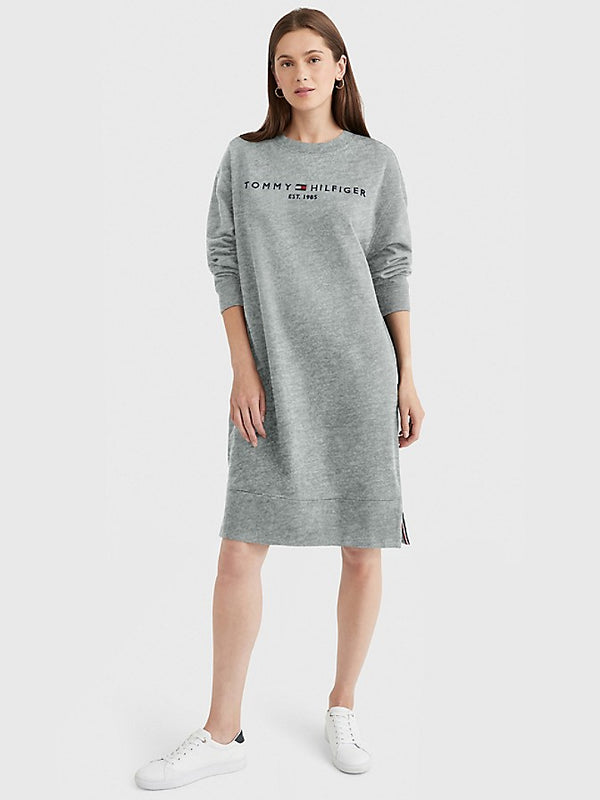 Tommy Logo Sweatshirt Dress, L*/