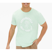 Aéropostale Flower Circle Graphic Tee -.