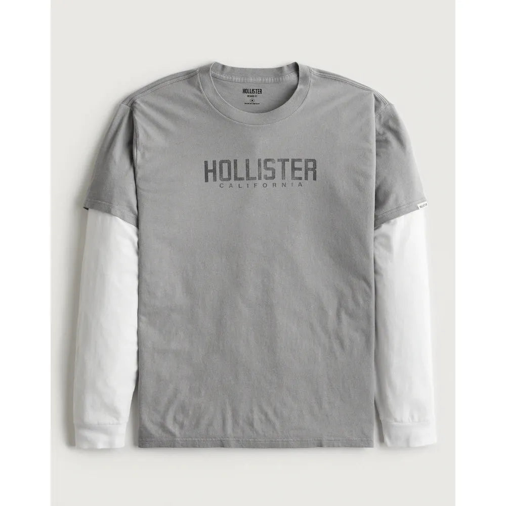 Hol. Long Sleeve Logo Graphic Tee, S +