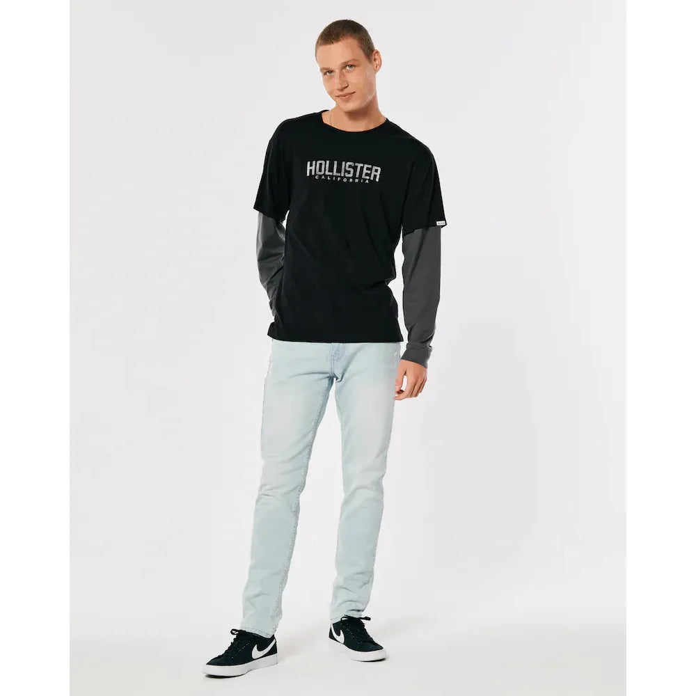 Hol. Long Sleeve Logo Graphic Tee, S+