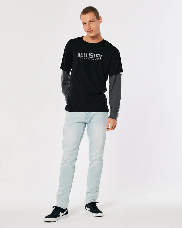 Hol. Long Sleeve Logo Graphic Tee, S*