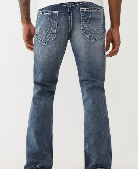 True Religion Ricky Super T Straight Jeans, Size: 30 +