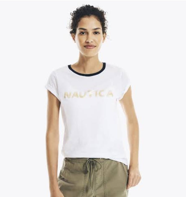 Nautica Women's T-Shirt, XXL \