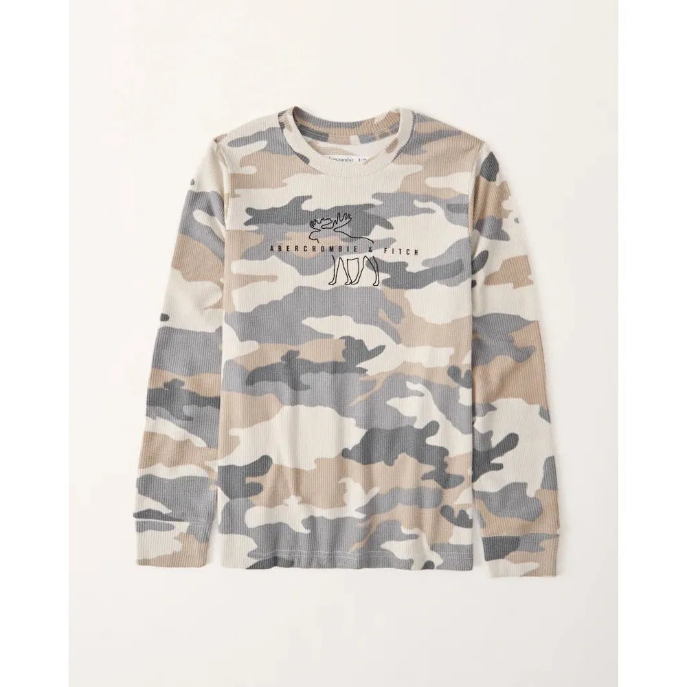 Abercrombie Camo T-Shirt For Kids+