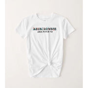 Abercrombie Knot-Front Logo Tee for Kids, 15-16T+